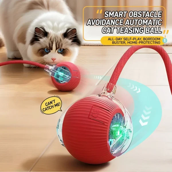 Automatic Intelligent Electric Teasing Cat Ball Toy