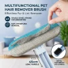 Telescopic Self-Cleaning Pet Hair Remover Brush