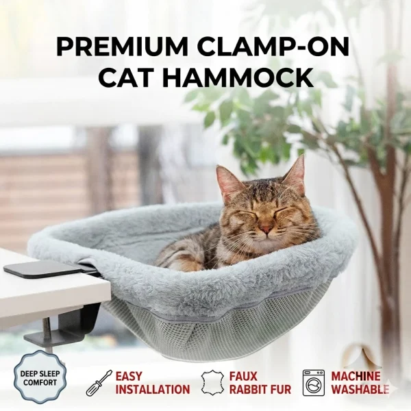 Convertible Desk Hammock Cat Bed