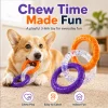 Durable Interactive Dog Tug Rope Dental Teething Toy