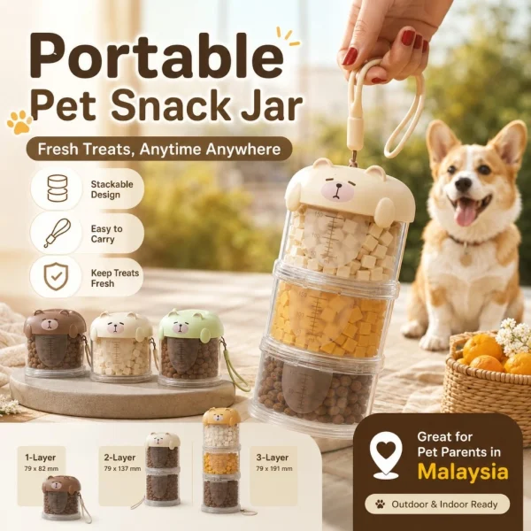 Portable Pet Food Container