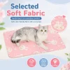 Random Washable Anti Slip Cotton Pet Bed Mat