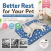 Random Washable Anti Slip Cotton Pet Bed Mat