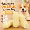 Bite Resistant Squeaky Dog Teething Toy Ball