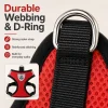 Random Adjustable Vest Style Anti-Escape Pet Harness and Leash