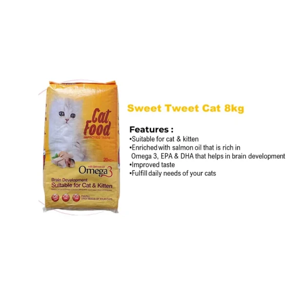 Sweet Tweet Premium Cat Food 8kg