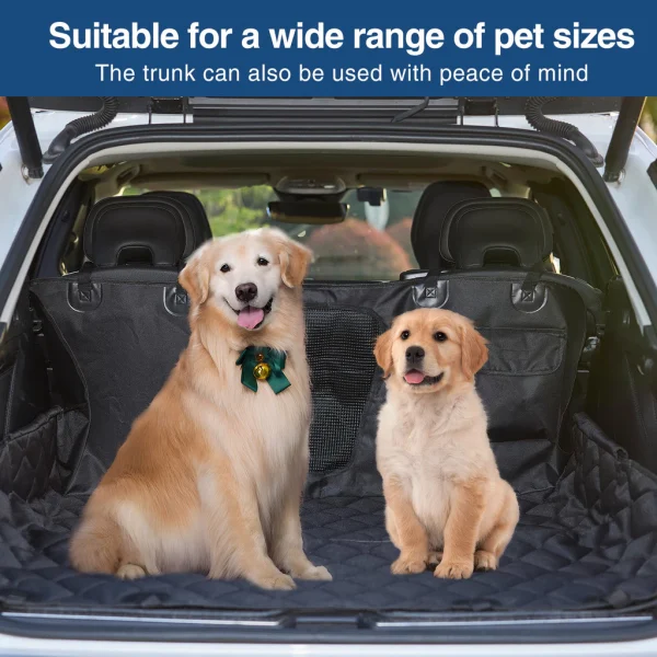 Detachable Waterproof Pet Car Rear Seat Mat