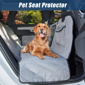 Detachable Waterproof Pet Car Rear Seat Mat