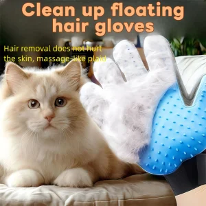 Silicone Pet Grooming and Hair Removal Gloves