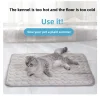 Breathable Ice Silk Summer Cooling Pet Mat