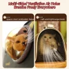 Random Portable Transparent Space Capsule Cat Carrier Backpack