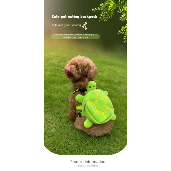 Random Pet Outing Turtle Backpack