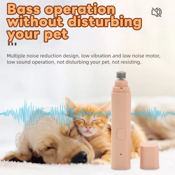 High Power Electric Pet Nail Grinder Set