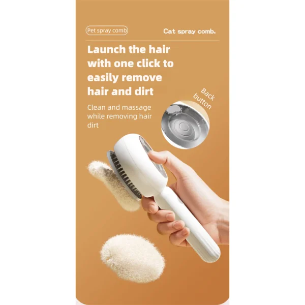Anti Static Spray Pet Grooming Needle Comb
