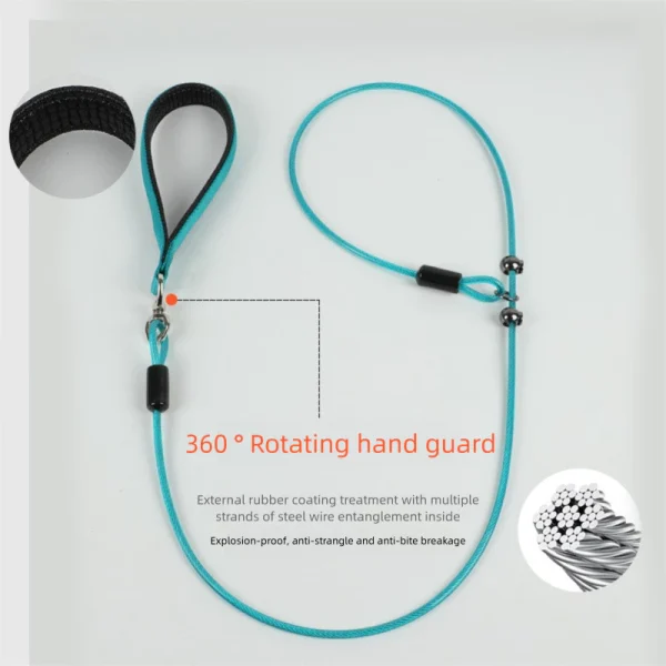 Random Integrated P-Rope Explosion-Proof Dog Leash