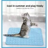 Breathable Ice Silk Summer Cooling Pet Mat