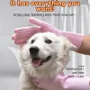 Random Anti Scratch Pet Bath and Scrubbing Gloves