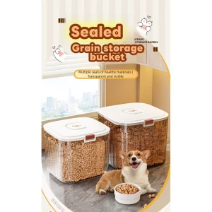 2L Moisture Proof Pet Food Storage Container