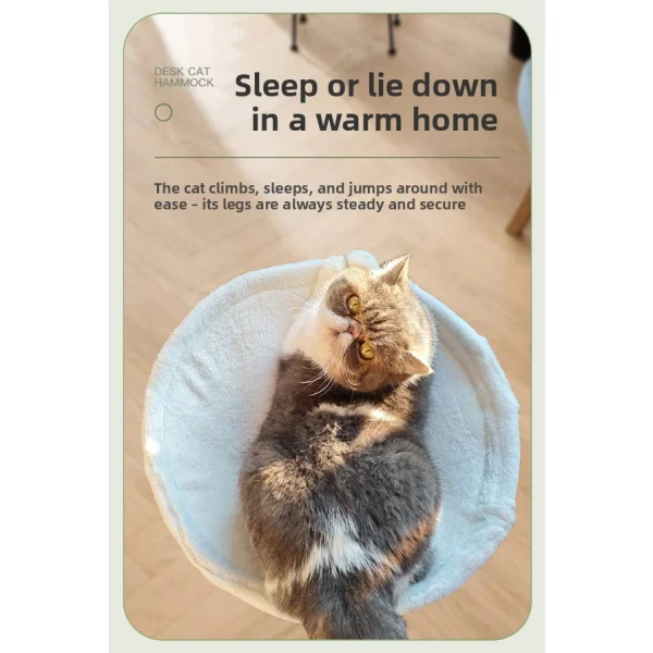 Adjustable Desk Hammock Cat Bed