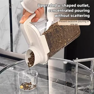 Airtight Pet Food Storage Container with Moisture Proof Lid