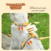 Adjustable H Shaped Anti Escape Cat Harness and Leash