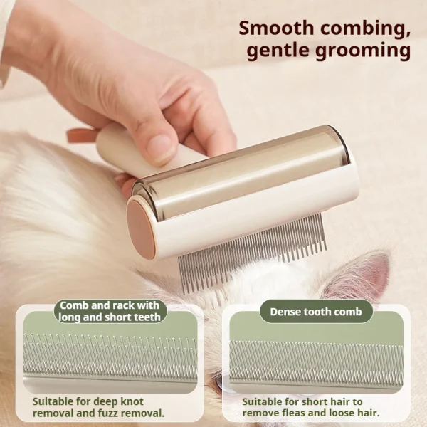 Random 3 in 1 Multifunctional Pet Grooming Comb Set