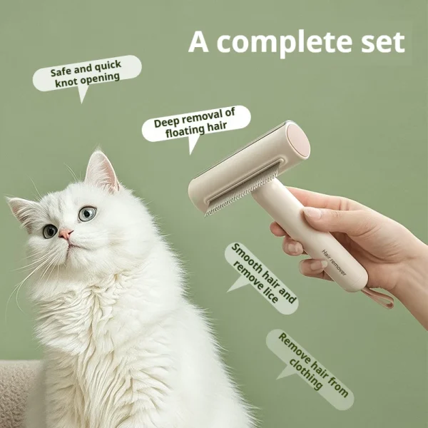 Random 3 in 1 Multifunctional Pet Grooming Comb Set